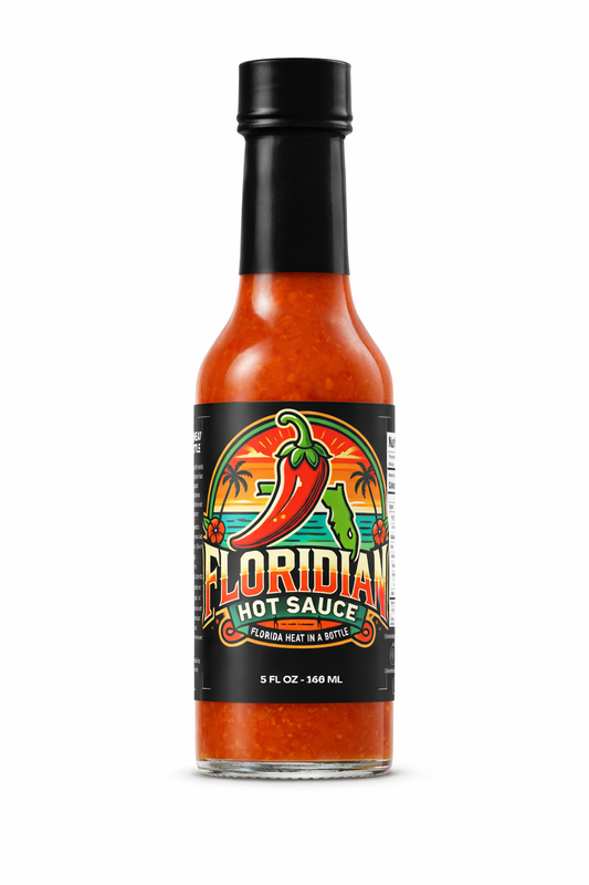 Floridian Hot Sauce (3 bottle minimum purchase - Local delivery only)